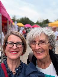 In West Norwood this weekend… a fabulous @wn_feast today with Cllr Jackie  Meldrum. Lovely to pop into the newly-opened @brucanbakery just by West  Norwood station, for delicious cake