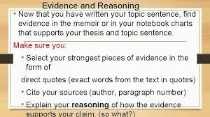 How to start a reasoning sentence. Body Paragraph Please Have Out All Your Writing