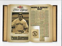 Linked sets in the descriptions go straight to product profiles. 2005 Fleer Press Clippings 2 Manny Ramirez Ws Mvp Baseball Card 159800 8 Terry S Card World And Comics