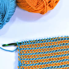 Free knitting and crochet patterns. Skinny Stripes Scarf Crochet Pattern Crochetkim