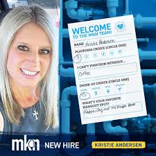 MKN would like to introduce our newest addition to the Fresno team, Kristie  Andersen! Kristie is our Senior Business Development Coordinator with over  10 years of experience. She graduated with a bachelor's
