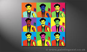 Borat Pop Art Art Pop Art Art Projects