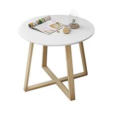 Solid Wood Coffee Table Nordic Style Living Room Small Round Table Side Table Corner Table Simple Coffee Table Solid Wood Coffee Table Coffee Table In Bedroom