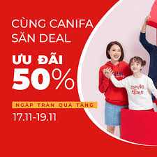 Canifa giảm đến 50% nhiều sản phẩm qua Tiki