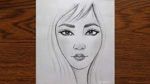 So let's begin to draw this drawing also if you want some more good stuff to leave your comment we will try to insert more drawings for you easy things to draw when your bored. How To Draw A Simple Girl Very Easy Girl Drawing Easy Pencil Sketch Youtube
