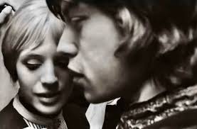 Love's young dream 💘 O.G. It couple Mick Jagger and Marianne Faithfull  (1966) ⠀⠀⠀⠀⠀⠀⠀⠀⠀ #RefinedRebels #HayleyMenzies