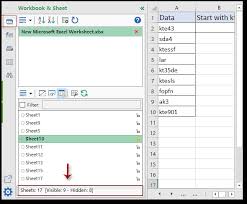 How To Count The Number Of Sheets Of A Workbook
