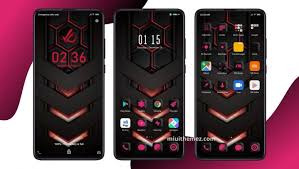Miui themes collection for miui 12 themes, miui 11 themes, miui 10 themes and ios miui miui is an android based operating system that allow you to customize your devices in own way. Rog 2 0 Black Themes Tema Mi Community Xiaomi
