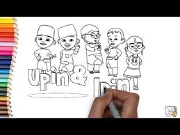 Check spelling or type a new query. Sketsa Gambar Upin Ipin Yang Mudah Gambar Upin Dan Ipin