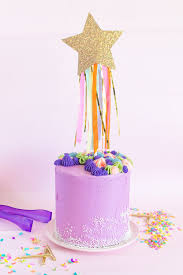 Diy Shooting Star Cake Topper Club Crafted Diy Cake Topper Star Cakes Cake Toppers
