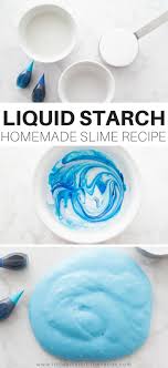 Liquid Starch Slime Recipe Recipe Diy Slime Recipe Liquid Starch Slime Homemade Slime Recipe
