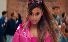 Thank u next bursts opens with juicy notes of sparkling white pear and wild raspberry that soften with a heart of creamy coconut and delicate pink rose petals. Ariana Grande Hairstyles Thank You Next Ariana Grande Songs