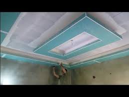 طريقة تركيب ديكور جبس بورد رائع وبسيط بالتفصيل خطوة بخطوة youtube ceiling design wall lamp design plafond design
