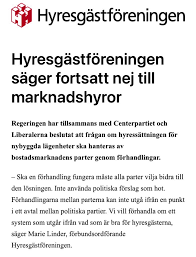 Hyresgästföreningen här är mer innehåll om hyresgästföreningen på dt.se. Iyhccmlxnkqv5m