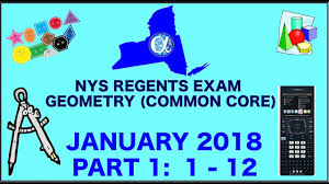 Watch this live session for paper discussion of quantitative aptitude. Nys Geometry Common Core January 2018 Regents Exam Part 1 S 1 12 Answers Youtube