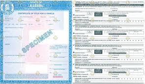 Certificates of title from another state : What Does A Car Title Look Like