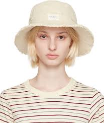 Rag & Bone Addison Cotton & Linen Cruise Hat In Natural