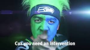 Seahawks/Eagles fans in epic rap battle (Rivals#5-NorbCam vs. Philadehlia) 