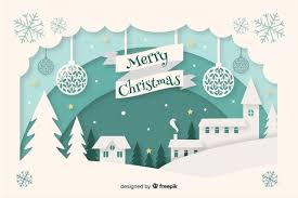 Christmas Background In Paper Style Christmas Background Merry Christmas Pictures Christmas Quotes Images
