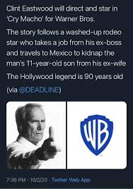 Richard nash published in the united states by the delacorte press. Clint Eastwood S Cry Macho In Theaters Hbo Max On Sept 17th Ktt2