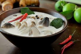 Tom = boil, kha = galangal, gai = chicken. Coconut Milk Soup With Chicken Tom Kha Gai à¸• à¸¡à¸‚ à¸²à¹„à¸ Rachel Cooks Thai