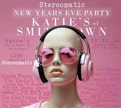 New Wave New Years Party with Stereomatic! Duran Duran, The Cure, Blondie,  Madonna, Talking Heads, Depeche Mode, Culture Club, New Order, The Cars,  Yaz, Squeeze, etc….. All your favorite 80s New Wave,
