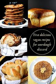 I originally tested this recipe using king arthur gluten free measure for measure flour, but it also will work with bob's red mill or any other gluten free 1:1 flour. Five Delicious Vegan Recipes For Sourdough Discard Holy Cow Vegan Recipes