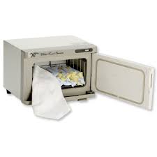 An oshibori is a wet towel offered to customers in places such as restaurants. White Towel Services Deluxe Towel Warmer Public Kitchen Supply