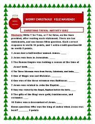 Test your knowledge with this christmas bible quiz that includes question about our christmas carols. Christmas Trivia Quiz Grades 3 7 By House Of Knowledge And Kindness