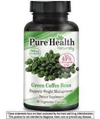 Pure Health Green Coffee Bean 90 Capsules Pure Health Naturally Green Coffee Bean Is Standardized With Green Coffee Bean Extract Green Coffee Bean Green Coffee