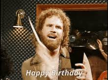 Keep calm and happy birthday (animated happy birthday card) funny beer and candles birthday gif for him. Funny Birthday Gifs Tenor