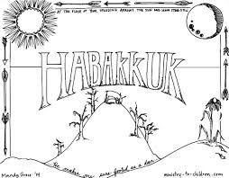 Habakkuk Bible Coloring Page Bible Coloring Pages Bible Verse Coloring Bible Coloring