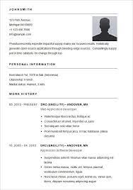 Download our most effective and popular resume templates today for free! 70 Basic Resume Templates Pdf Doc Psd Free Premium Templates