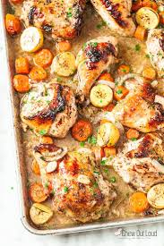Sheet Pan Roast Chicken With Potatoes Chew Out Loud Recipe Roasted Chicken And Potatoes Chicken Potatoes Brussel Sprout Recipes Roasted