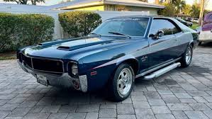 Image result for Caravelle Blue 1968 AMC