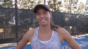 Luisa stefani is a tennis player from brazil. Interview Luisa Stefani After Ucsb Win Youtube