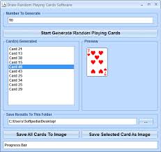 And the ink won't show through. Download Draw Random Playing Cards Software 7 0