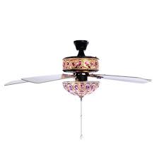 Unfollow purple ceiling fans to stop getting updates on your ebay feed. River Of Goods 50 Chandelier Crystal Ceiling Fan With Remote Control Purple Overstock 17982267