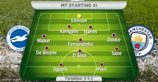 Ederson, zinchenko, ruben dias, john. Manchester City Starting 11 Vs Brighton