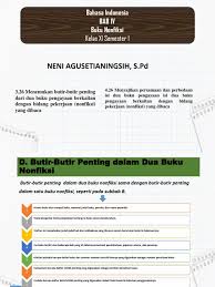 Apakah indeks nama merupakan bagian dari indeks buku? Materi B Indonesia 11 Dua Buku Non Fiksi