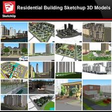 sketchup architecture 3d projects