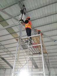 Opt Industrial Hvls Ceiling Fan Installing In 2020 Commercial Ceiling Fans Industrial Ceiling Fan Industrial Fan
