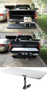 When It Comes To Cool Ideas For Tailgating This Hitch Mounted Table Is A Necessity Works G Truck Accessories Trailer Hitch Accessories Cool Truck Accessories