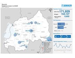 Rwanda map by googlemaps engine: Document Unhcr Rwanda Map Operation Data 2017 10 31