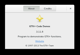 Untuk membuka info gtk gunakan account ptk yang sudah diverifikasi : Gtkaboutdialog Gtk 3 Reference Manual