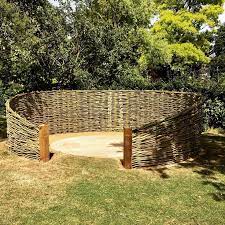 Woven Willow Garden Sculptures Wonderwood Willow Garden Spiritual Garden Diy Backyard Landscaping