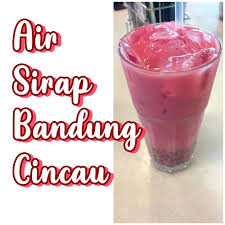 Resepi air sirap bandung soda agar susu dan ais krim soda tidak berketul², tidak pecah dan mesra by cikgu fizan. Resepi Air Sirap Bandung Cincau Sii Nurul Menulis Untuk Berkongsi