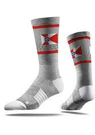 Wichita Strideline Wichita Flag Mens Crew Socks 46580582