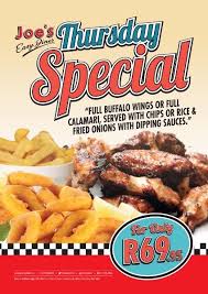 Sunday food specials cape town. Joe S Easy Diner South Africa Company In Tokai Cape Town Western Cape South Africa