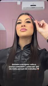 Quando eu começo a postar as coisas novamente sempre vem cliente dizer “eu  achava que você tinha parado de trabalhar” mas só não estava postando meus  amoress, tô